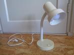 witte bureaulamp lamp met buigzame buis, Ophalen, Metaal, Minder dan 50 cm