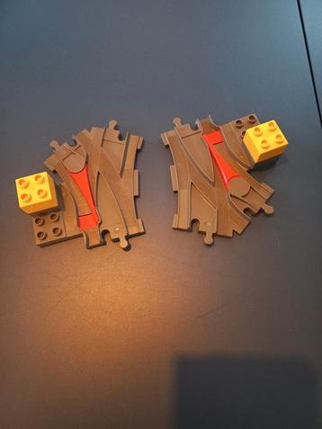 Wissels voor de duplo trein  beschikbaar voor biedingen