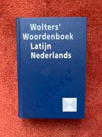 Wolters’ Woordenboek Latijn Nederlands, Boeken, Woordenboeken, Koenen of Wolters, Ophalen of Verzenden, Zo goed als nieuw, Latijn