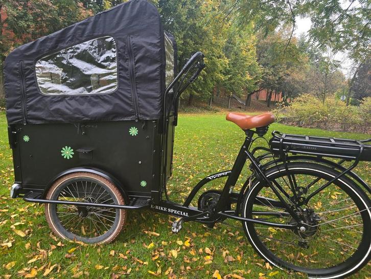 Elektrische bakfiets Vogue 400KW, Fietsen en Brommers, Fietsen | Bakfietsen, Zo goed als nieuw, 4 kinderen of meer, Ophalen of Verzenden