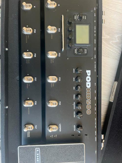 Line 6 POD HD500 + Diago Koffer, Muziek en Instrumenten, Effecten, Gebruikt, Multi-effect, Ophalen of Verzenden