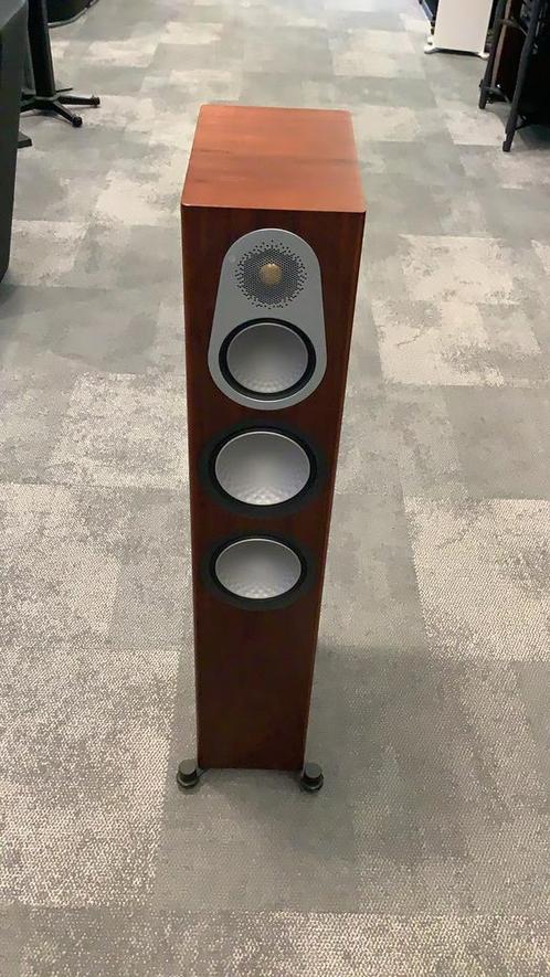 Monitor Audio Silver 300 6G Rosenut, Audio, Tv en Foto, Luidsprekers, Zo goed als nieuw, Front, Rear of Stereo speakers, 120 watt of meer