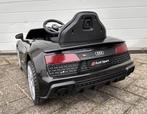 Audi R8 12v zwart Afstands / Bluetooth - Leder - Rubberban, Ophalen of Verzenden, Nieuw