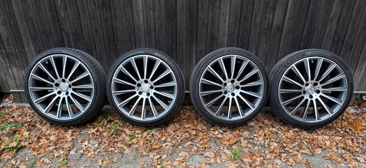 Originele Mercedes AMG 20 inch wielen met banden, Auto-onderdelen, Banden en Velgen, Banden en Velgen, Zomerbanden, 20 inch, 275 mm