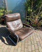 Gelderland Meneer Oberman fauteuil, Ophalen, Gebruikt, 100 tot 125 cm, Metaal