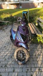 zip 2t 70cc custom sp vork brom, Fietsen en Brommers, Scooters | Piaggio, Tweetakt, Maximaal 45 km/u, Ophalen of Verzenden, Zo goed als nieuw