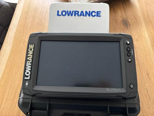 Lowrance elite-9 ti2+ toehoren, Watersport en Boten, Navigatiemiddelen en Scheepselektronica, Zo goed als nieuw, Kaartplotter of Fish Finder