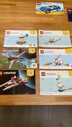 Handleidingen LEGO Creator., Kinderen en Baby's, Speelgoed | Duplo en Lego, Ophalen, Zo goed als nieuw
