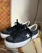 Converse one star platform ox, Zwart, Ophalen of Verzenden, Converse All Stars, Sneakers of Gympen