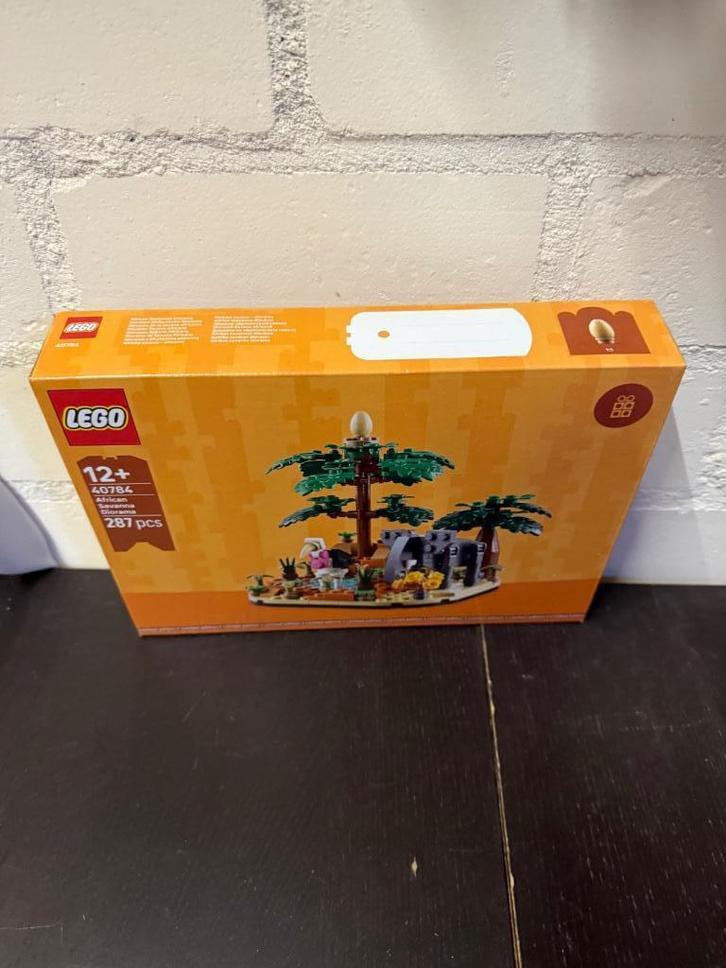 LEGO 40784 Afrikaanse Savanne Diorama, Kinderen en Baby's, Speelgoed | Duplo en Lego, Nieuw, Lego, Complete set, Ophalen of Verzenden
