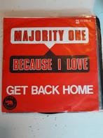 Majority one 7 inch because I love, Cd's en Dvd's, Ophalen of Verzenden, Zo goed als nieuw, Pop