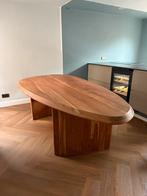 Massief Houten Eettafel van Eijerkamp, Huis en Inrichting, Ophalen, 100 tot 150 cm, Eikenhout, 200 cm of meer