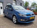 Volkswagen Polo 6c 5-deurs 1.2TSi Highline Clima LM17 PDCv+a, Euro 6, 4 cilinders, Blauw, Traction-control