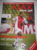 Programmaboekje Ajax - Heerenveen 2004-2005, Verzamelen, Ophalen of Verzenden, Zo goed als nieuw, Ajax, Boek of Tijdschrift