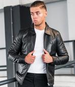 Zumo Bultaco slim fit leather jacket - maat M - Zwart- Nieuw, Zumo, Zwart, Nieuw, Verzenden