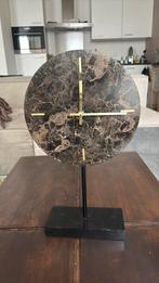 Marmer / stenen decoratie klok, Huis en Inrichting, Woonaccessoires | Kransen, Ophalen of Verzenden, Zo goed als nieuw