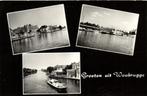 Groeten uit Woubrugge - 3 afb - 1972 gelopen, Verzamelen, Ansichtkaarten | Nederland, Ophalen of Verzenden, 1960 tot 1980, Gelopen