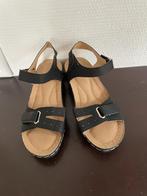 Nieuwe zwarte sandalen mt.39 € 7,00, Nieuw, Sandalen of Muiltjes, Ophalen of Verzenden, Zwart