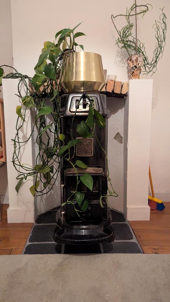 Etna Sun 1028 Potkachel - Klassiek en Sfeervol, Huis en Inrichting, Kachels, Gebruikt, Vrijstaand, Potkachel, Hout, Ophalen