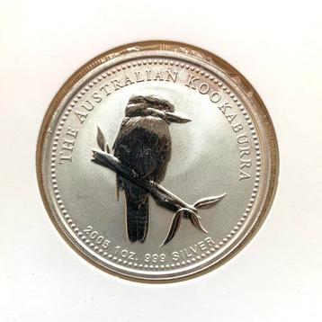1 Oz Kookaburra 2005 zilver - zeldzaam beschikbaar voor biedingen