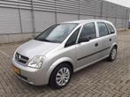 Opel Meriva 1.6-16V + NIEUWE APK - Leuke Frisse Auto -Koopje, Voorwielaandrijving, Stof, Zwart, 4 cilinders