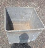 Industriële aluminium bak, Ophalen