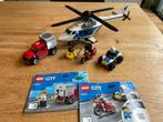 Lego politiehelikopter 60243, Kinderen en Baby's, Speelgoed | Duplo en Lego, Ophalen of Verzenden, Zo goed als nieuw, Complete set