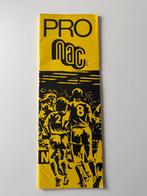 Programmaboekje NAC-FC Den Haag 80/81, Ophalen of Verzenden, Gebruikt, NAC Breda, Boek of Tijdschrift