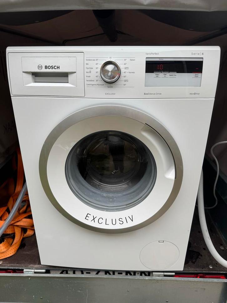 Bosch Serie 4 Exclusiv Wasmachine - Topstaat!, Witgoed en Apparatuur, Wasmachines, Gebruikt, Voorlader, 6 tot 8 kg, 85 tot 90 cm