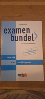 havo Bedrijfseconomie examenbundel  2023/2024 zgan, Ophalen of Verzenden, Zo goed als nieuw, HAVO, Nederlands