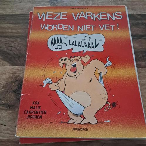 Vieze Varkens Worden Niet Vet! - Losbladig, Boeken, Stripboeken, Gelezen, Eén stripboek, Verzenden