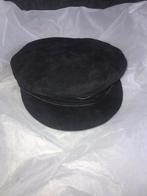 Lack of Color Suede Black Baker Cap, 56 of 57 cm (M, 7 of 7⅛ inch), Hoed, Lack of Color, Ophalen of Verzenden
