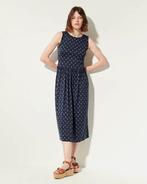 Sessùn heerlijk zacht & zomers midi jurkje, blauw & print 36, Kleding | Dames, Jurken, Blauw, Ophalen of Verzenden, Onder de knie