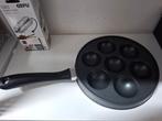 Gietijzeren Takoyaki pan, Ophalen of Verzenden, Zo goed als nieuw, Gietijzer, Koekenpan of Braadpan