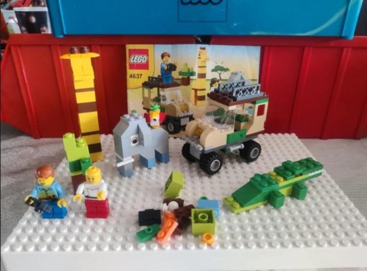 Lego Bricks and more Safari Building set 4637, Kinderen en Baby's, Speelgoed | Duplo en Lego, Gebruikt, Lego, Complete set, Ophalen of Verzenden