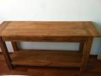 Tafel tv-meubel, Huis en Inrichting, Tafels | Sidetables, Ophalen, 100 tot 150 cm, Zo goed als nieuw, 25 tot 50 cm