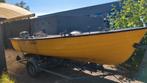 Rana 17 met 25 pk yamaha, trailer, zeer complete visboot, Ophalen, 10 tot 30 pk, Zo goed als nieuw, 3 tot 6 meter