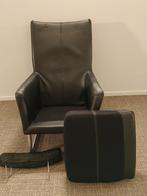 Montis Madonna fauteuil, Gerard van den Berg, Huis en Inrichting, Stoelen, Ophalen, Zwart, Leer, Zo goed als nieuw