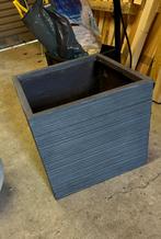 Grote vierkante pot zwart 40x40 cm, Tuin en Terras, Ophalen, Minder dan 30 cm, Minder dan 60 cm, Vierkant