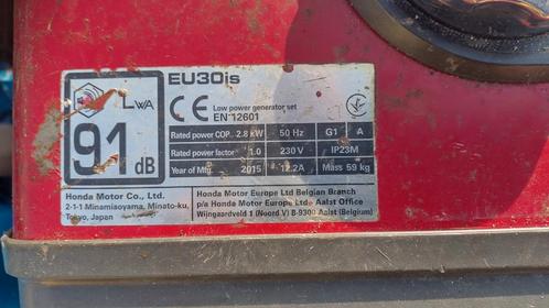 eu30is Honda, Doe-het-zelf en Verbouw, Gereedschap | Overige machines, Gebruikt, Ophalen