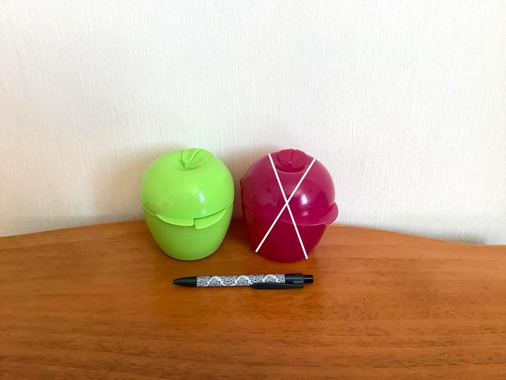 Tupperware Appel Fruitbakje Bewaarbakje €5,00., Huis en Inrichting, Keuken | Tupperware, Zo goed als nieuw, Ophalen of Verzenden