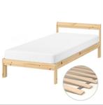 IKEA Neiden 90x200 & Lüroy, Huis en Inrichting, Ophalen, 90 cm, Eenpersoons, Wit