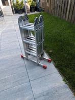 Vouwladder, Doe-het-zelf en Verbouw, Ladders en Trappen, Ophalen of Verzenden, Zo goed als nieuw, 2 tot 4 meter