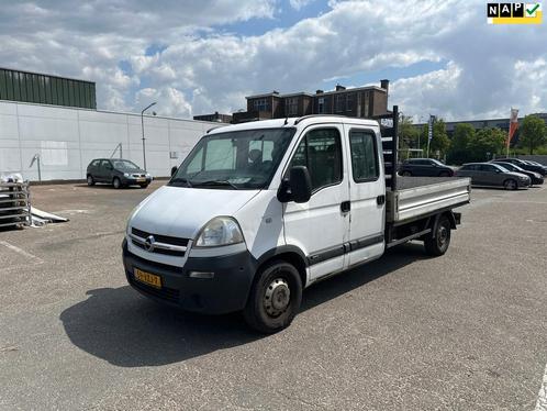Opel Movano 2.5 CDTI L3H1 DC, Auto's, Opel, Bedrijf, Te koop, Movano, ABS, Airconditioning, Radio, Startonderbreker, Diesel, Euro 4