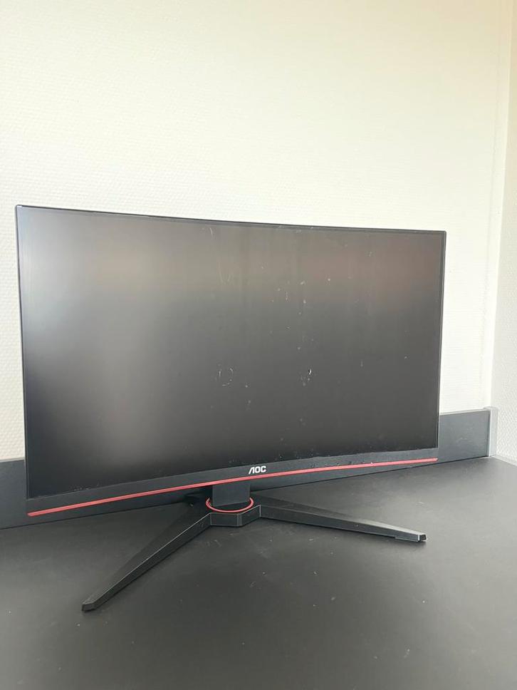 AOC 144hz 24  inch curved, Audio, Tv en Foto, Televisies, Zo goed als nieuw, 100 cm of meer, Overige merken, Ophalen