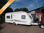 Hobby 560 CFE Excellent rond zit/ lengte bed/ mover/ luifel, Caravans en Kamperen, Schokbreker, Rondzit, Hobby, Bedrijf
