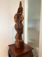 Houten beeld van Krishna, Ophalen, Zo goed als nieuw