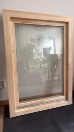 Nieuw raam chalet blokhut hout zweeds 77x105 cm dubbel glas, Doe-het-zelf en Verbouw, Ophalen, Gevelraam of Ruit, Minder dan 80 cm