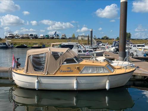 Mooie noorse spitsgatter, Watersport en Boten, Motorboten en Motorjachten, Gebruikt, Polyester, 6 tot 9 meter, Diesel, Binnenboordmotor