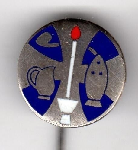 2 speldjes DAALDEROP STRIJKIJZERS Tiel rood  EN BLAUW (A3), Verzenden, Gebruikt, Overige onderwerpen